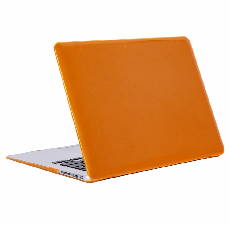 

Laptop Crystal Hard Protective Case for MacBook Air 13.3 inch A1466 (2012 - 2017) / A1369 (2010 - 2012)(Orange)