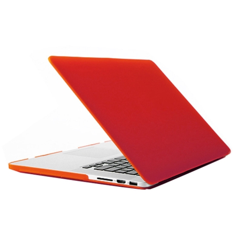 

Laptop Frosted Hard Plastic Protection Case for Macbook Pro Retina 13.3 inch(Red)