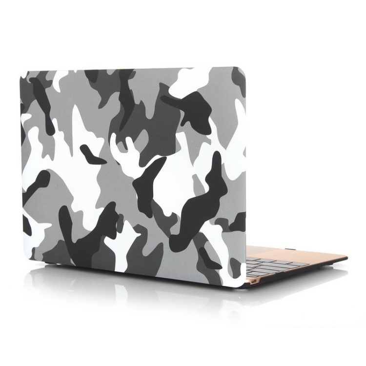 

Camouflage Pattern Frosted Hard Shell Plastic Protective Case for Macbook 12 inch