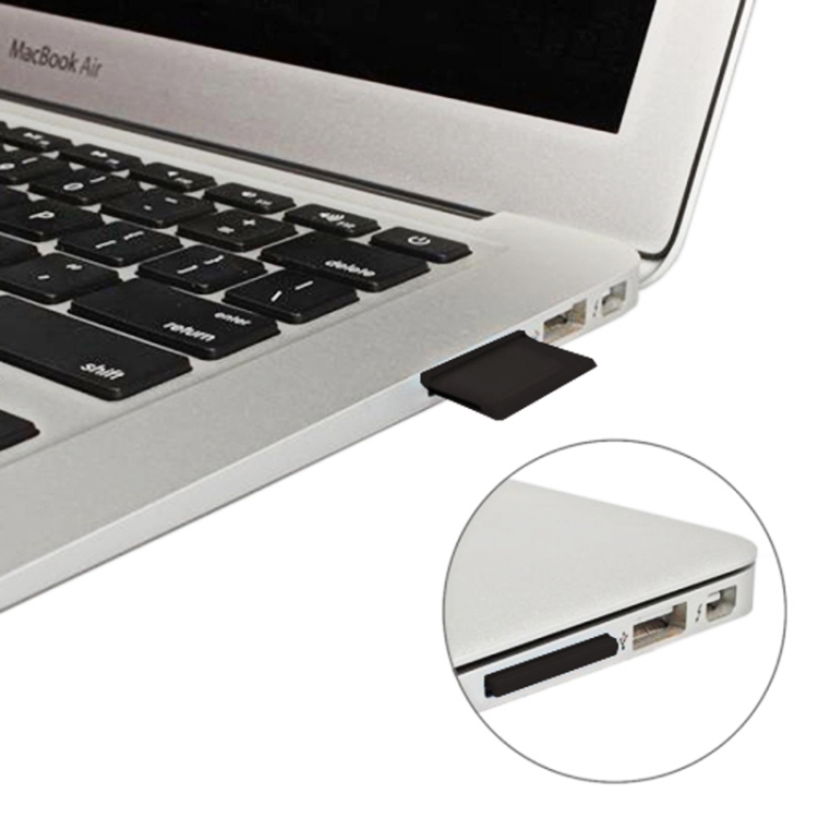 

MiniDrive Micro SD/TF To SD Convert Adapter for MacBook Air/Pro, Support TF Card up to 512GB(Black)