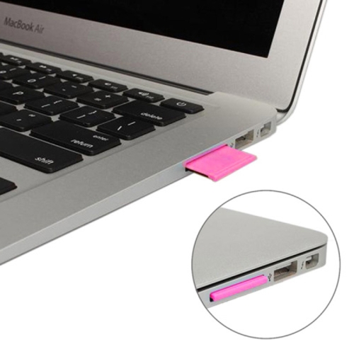 

MiniDrive Micro SD/TF To SD Adapter Convert for MacBook Air/Pro, Support TF Card up to 64GB (Magenta)