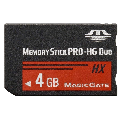 

4GB Memory Stick Pro Duo HX Memory Card - 30MB / Second High Speed, for Use with PlayStation Portable (100% Real Capacity)