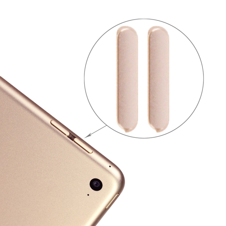 

Volume Button for iPad mini 4(Gold)