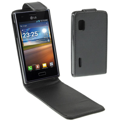 

Vertical Flip Holster for LG Optimus L5 (Black)