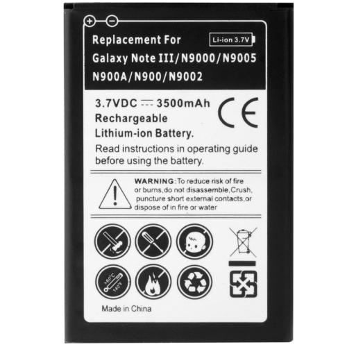 

3500mAh Business Replacement Battery for Galaxy Note III / N9000 / N9005 / N900A / N900 / N9002