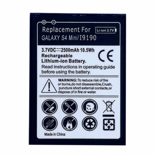 

2500mAh Replacement Battery for Galaxy S IV mini / i9190(Black)