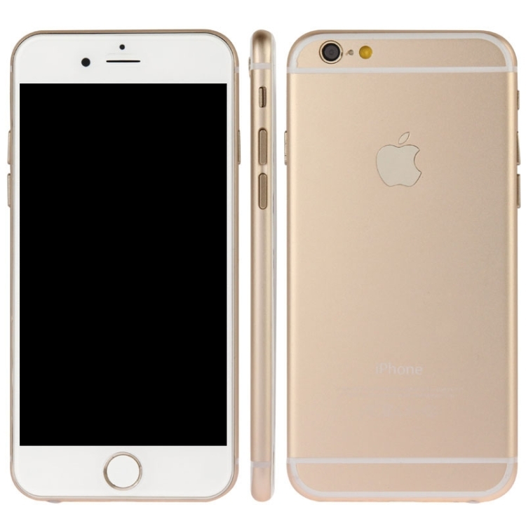 

High Quality Dark Screen Non-Working Fake Dummy, Display Model for iPhone 6 (Gold)