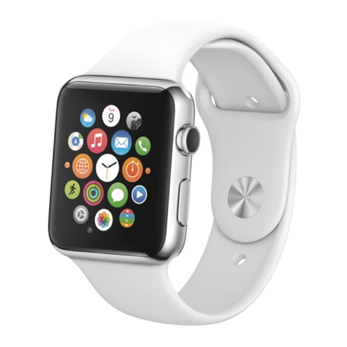 

High Quality Color Screen Non-Working Fake Dummy, Metal Material Display Model for Apple Watch 38mm(White)