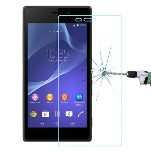 

For Sony Xperia M2 / S50H 0.26mm 9H+ Surface Hardness 2.5D Explosion-proof Tempered Glass Film