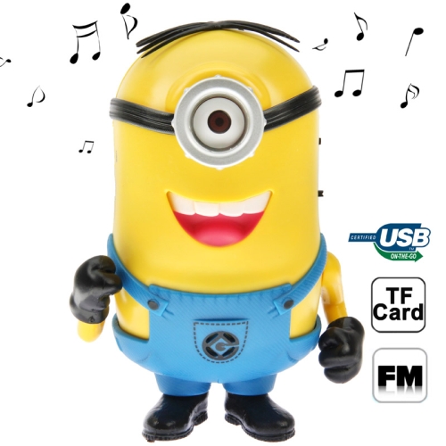 

Despicable Me Minions Style Multifunction Speaker (DS-804)(Yellow)