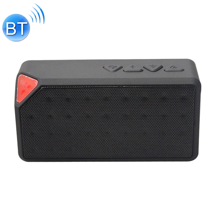 

Portable Bluetooth Speaker, Supporting TF Card / AUX / FM(Black)