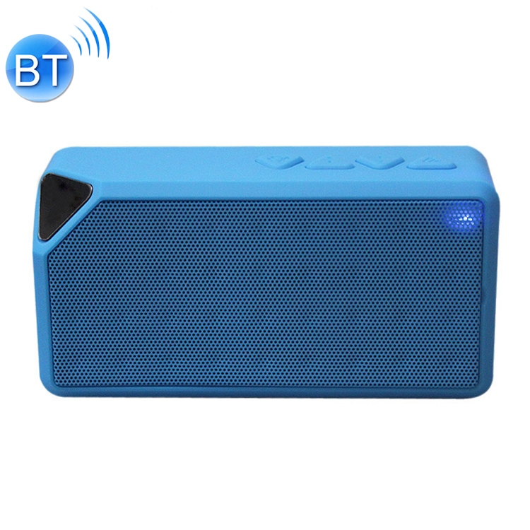 

Portable Bluetooth Speaker, Supporting TF Card / AUX / FM(Blue)