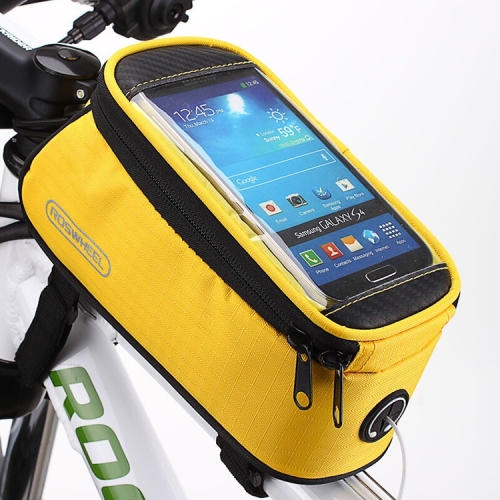 

Roswheel 4.2 inch Cycling Cell Phone Package for iPhone 5 / iPhone 4S / iPhone 4(Yellow)