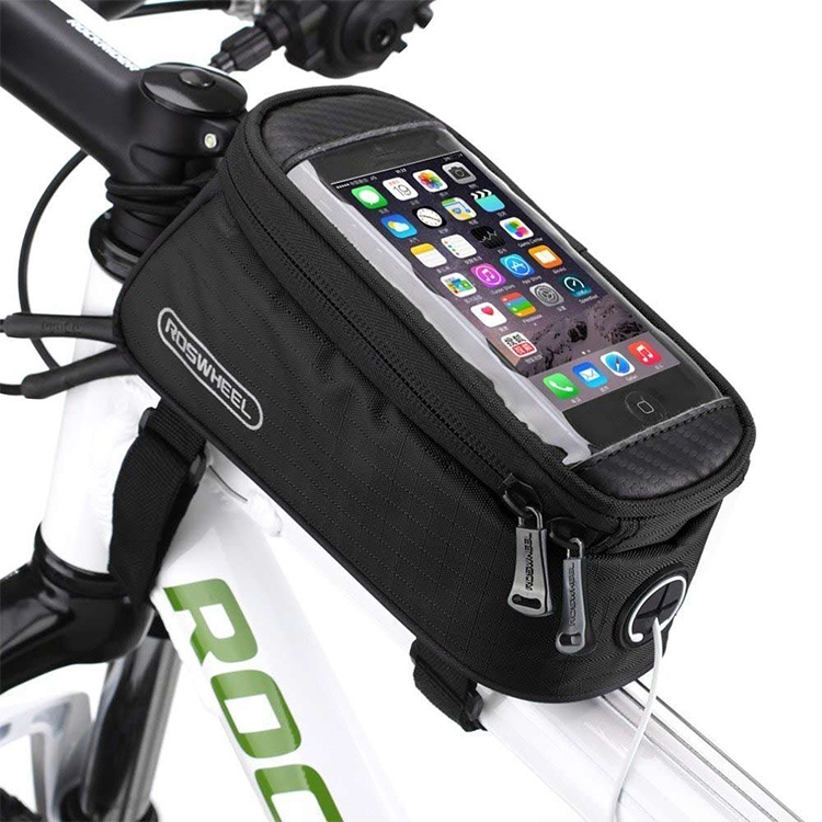 

Roswheel Cycling Cell Phone Bag for 5.5 inch Mobile Phone(Black)