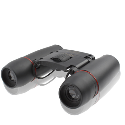

Mini Folded Field 7.2 Degree 126m / 1000m 30 x 60mm Red Multi-Coated Day Vision Outdoor Telescope Binoculars(Black)