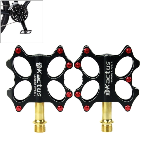 gold mtb flat pedals