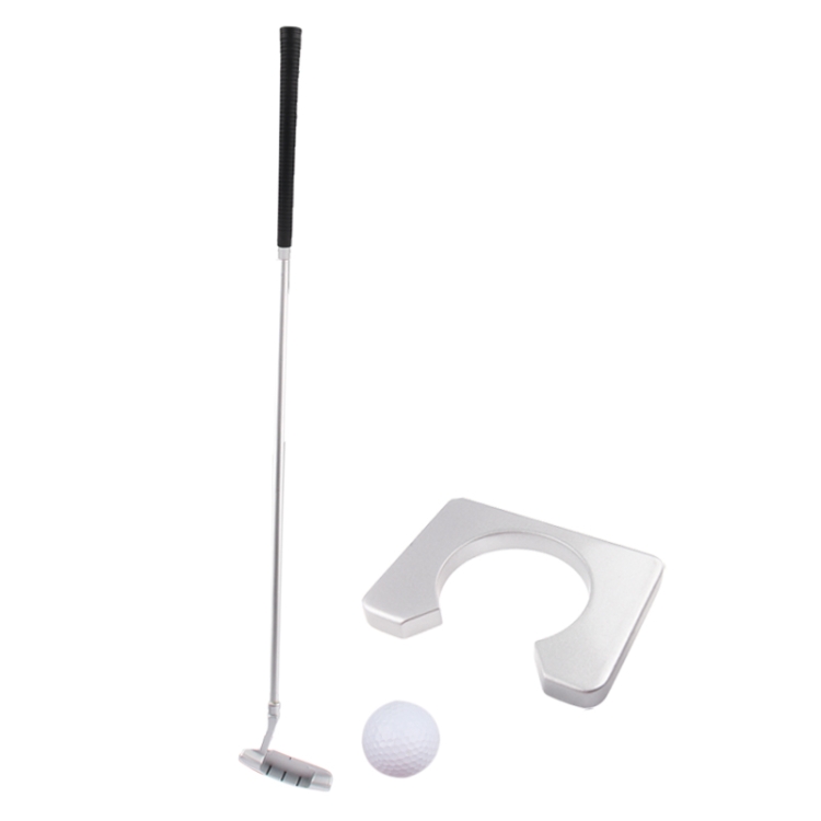 

Executive Travel Indoor Golf Wooden Club Putter Kit