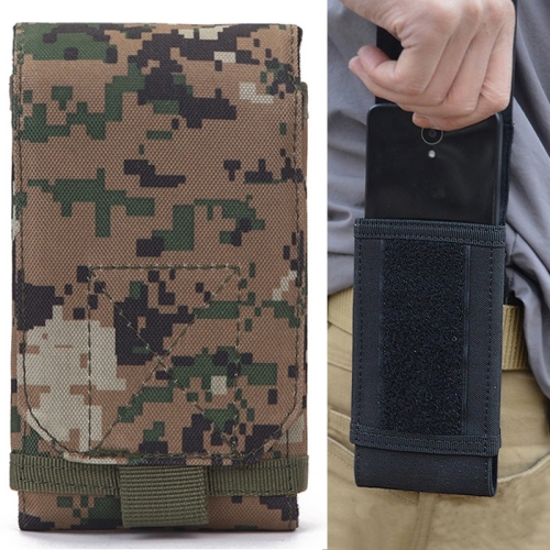 

Stylish Outdoor Water Resistant Fabric Cell Phone Case, Size: approx. 17cm x 8.3cm x 3.5cm (Camouflage)