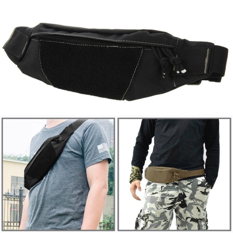 

Multifunctional Outdoor Sports Running Waist Pack for Men As Fanny Pack Bum Bag Hip Money Belt(Black)