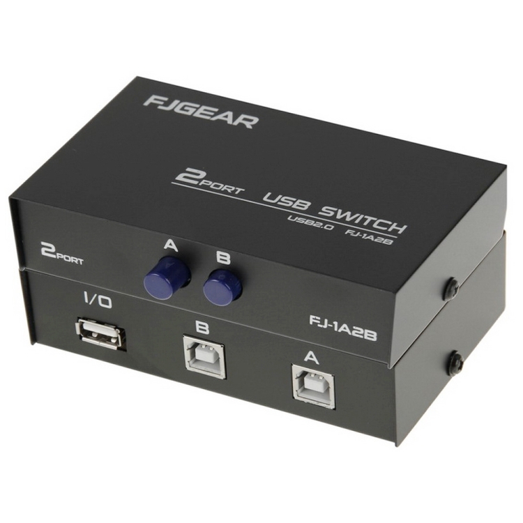 

2 Port USB Data Switch(Black)