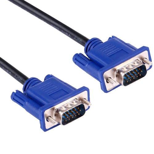 

1.5m High Quality VGA 15 Pin Male to VGA 15 Pin Male Cable for LCD Monitor / Projector