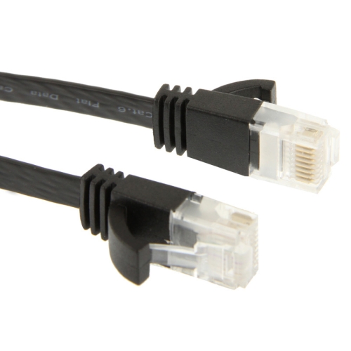 

CAT6 Ultra-thin Flat Ethernet Network LAN Cable, Length: 3m(Black)