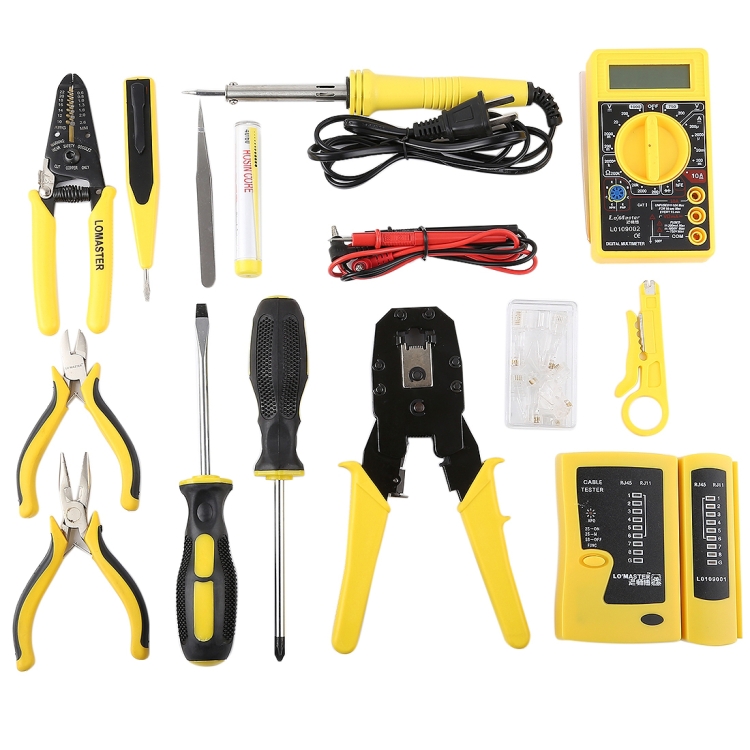 

15 in 1 Professional Network Maintenance Telecommunications Set
