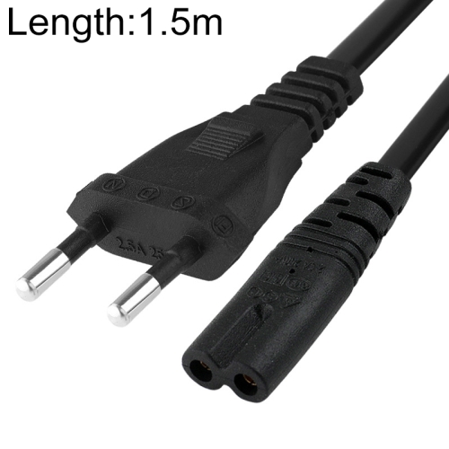 

2 Prong Style EU Notebook Power Cord, Cable Length: 1.5m