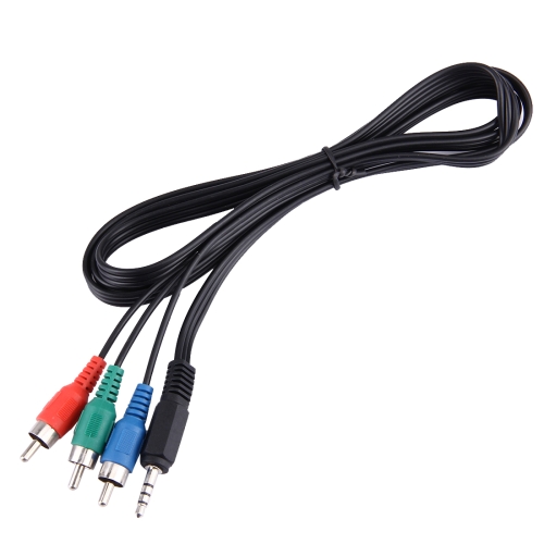 1.5m Jack 3.5mm RGB Component Video Cable