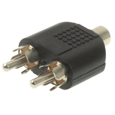 

RCA Female to 2 RCA Male Adapter