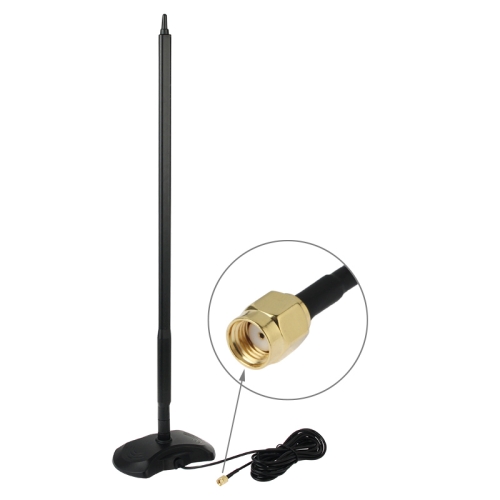 

High Quality Indoor 2.4GHz Wifi 16dBi RP-SMA Network Antenna(Black)