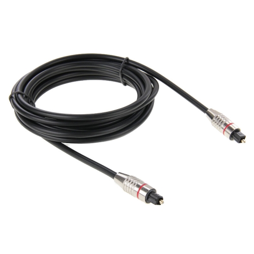 

Digital Audio Optical Fiber Cable Toslink M to M, OD: 5.0mm, Length: 3m