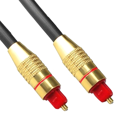 

Digital Audio Optical Fiber Toslink Cable, OD: 5.0mm, Length: 1.5m