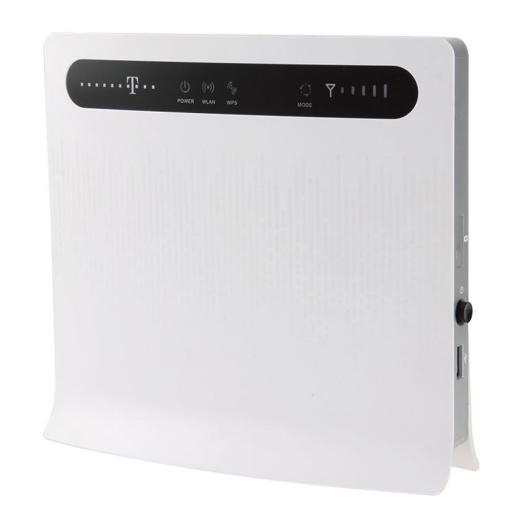

Huawei B593u-12 Unlocked 4G LTE CPE Industrial WiFi Router, Sign Random Delivery(White)