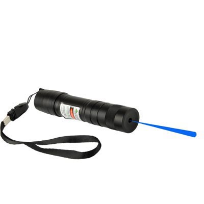 

Light Laser Pointer Pen, Max Output: 4mw, Adjustable Focal Length and Can Light The Matches(Blue Light)
