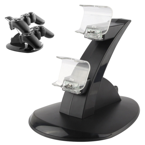 

2 x USB Charging Dock Station Stand / Controller Charging Stand for PS4(Black)