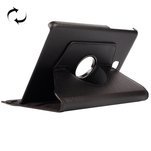 

Litchi Texture 360 Degree Rotating Leather Case with Holder for Galaxy T350(Black)