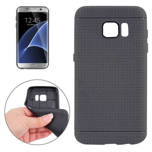 

For Galaxy S7/G930 Honeycomb Surface TPU Protective Case (Black)