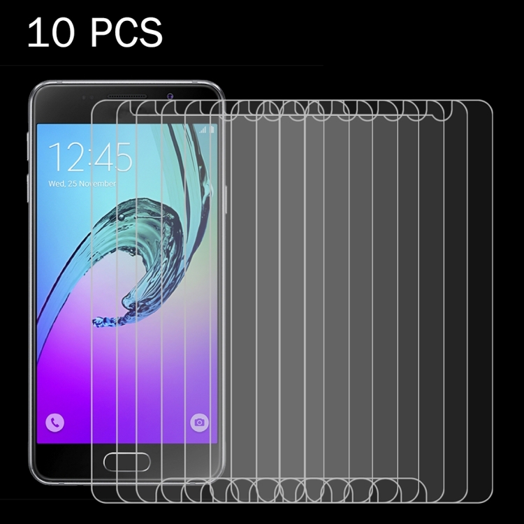 

10 PCS for Galaxy A3(2016) / A310 0.26mm 9H Surface Hardness 2.5D Explosion-proof Tempered Glass Screen Film
