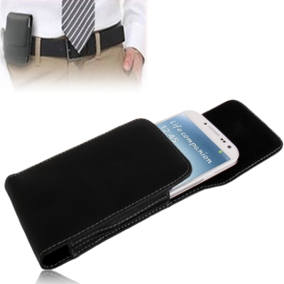 

Lichi Texture Vertical Style Leather Case with Belt Clip for iPhone 8 & 7 / iPhone 6, Galaxy S IV / i9500(Black)