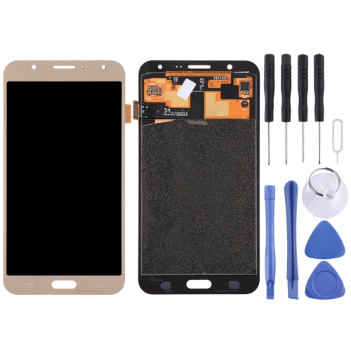

LCD Screen and Digitizer Full Assembly (OLED Material ) for Galaxy J7 / J700, J700F, J700F/DS, J700H/DS, J700M, J700M/DS, J700T, J700P(Gold)