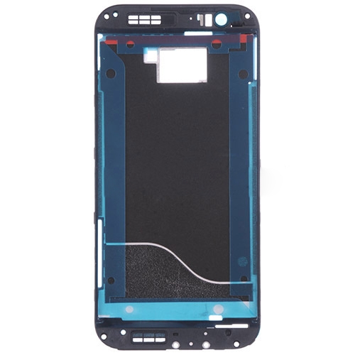 

Front Housing LCD Frame Bezel Plate for HTC One M8(Black)