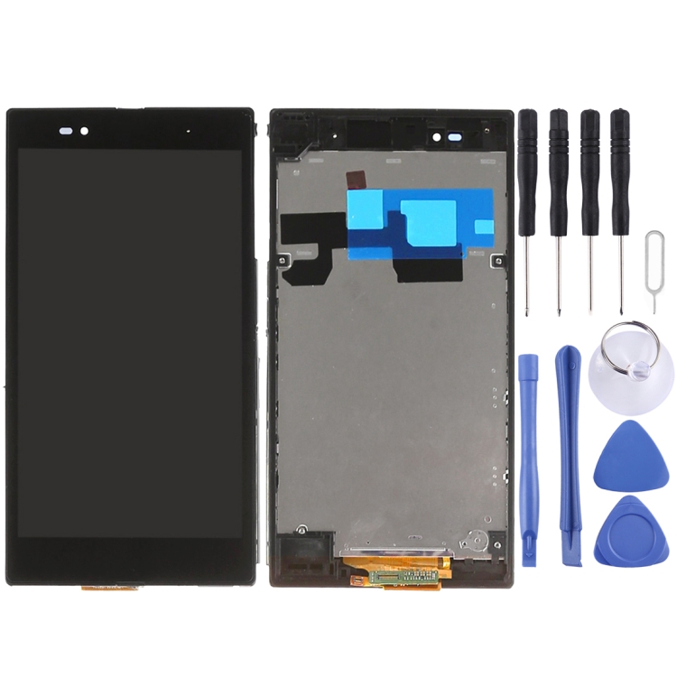 

LCD Display + Touch Panel with Frame for Sony Xperia Z Ultra / XL39h(Black)