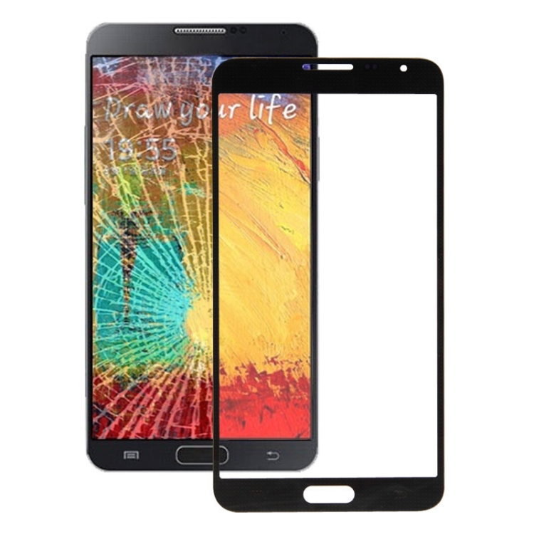 

Front Screen Outer Glass Lens for Galaxy Note 3 Neo / N7505(Black)