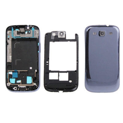 

Original Full Housing Chassis Cover For Galaxy SIII / i9300(Dark Blue)