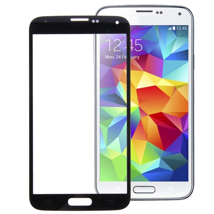 

Original Front Screen Outer Glass Lens For Galaxy S5 / G900 (Black)