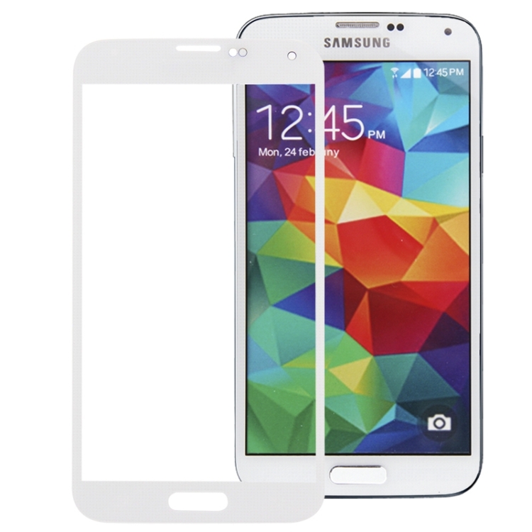 

Original Front Screen Outer Glass Lens For Galaxy S5 / G900(White)