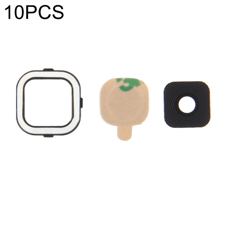 

10 PCS Camera Lens Cover for Galaxy A5 / A500(Black)
