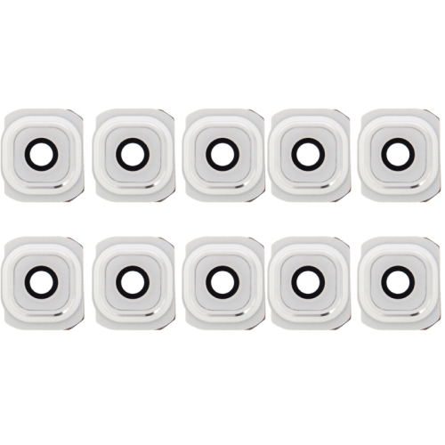 

10 PCS Camera Lens Cover for Galaxy S6 / G920F(White)