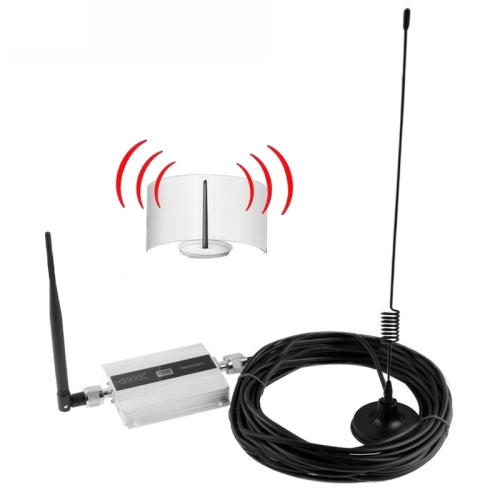 

3G Signal Amplifier with Signal Strengthen Antenna, Cable Length: 10m(Silver)